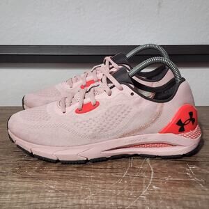 Under Armour HOVR Sonic 5 Women's Athletic Running Shoes Sneakers Size 8 Pink